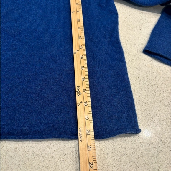 Tweeds 100% Cashmere Sweater, Navy, Size M - Picture 4 of 6